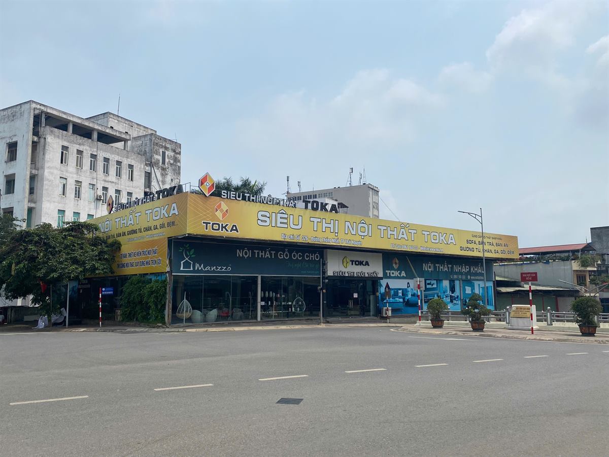 Showroom Siêu thị Nội thất TOKA tại Thái Nguyên