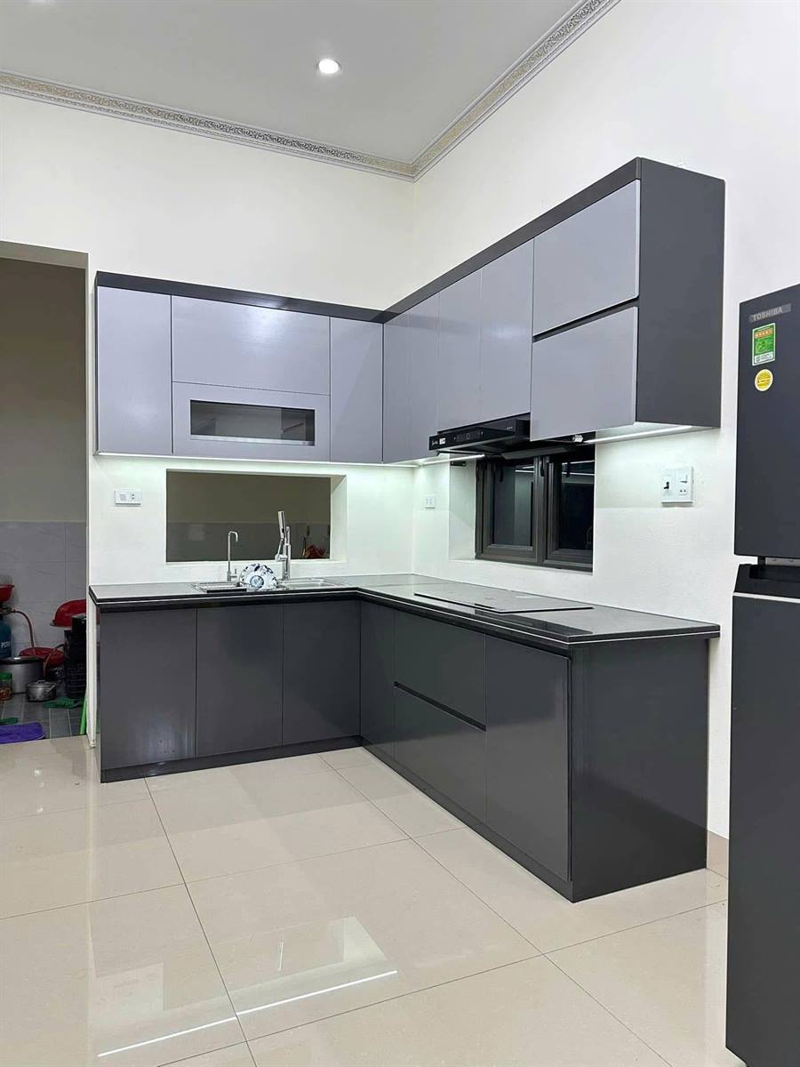 Tủ bếp nhựa PVC TOKA chống ẩm