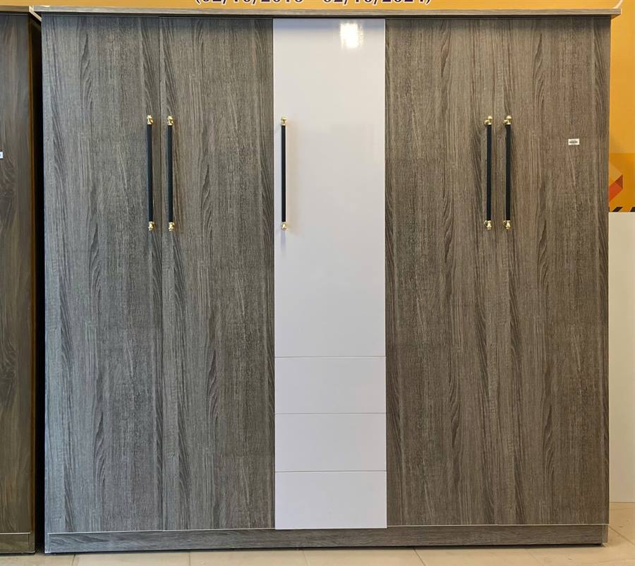 Chi tiết bề mặt tủ nhựa PVC TOKA vân gỗ